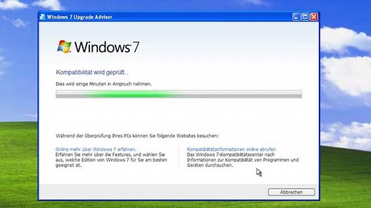 Umstieg Windows XP auf Win 7 - Anleitung - Praxis-Tipp