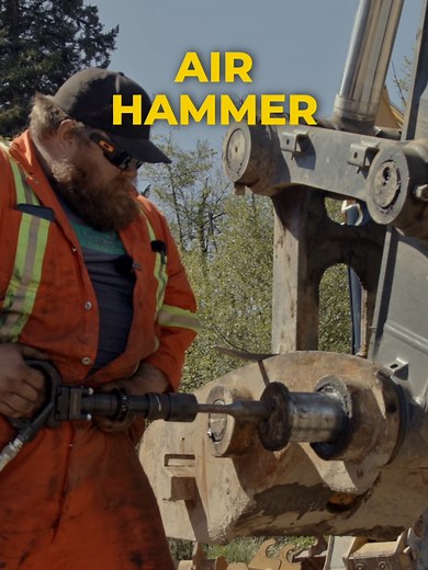 The Ginger Gorilla Using The Big Chooch Air Hammer