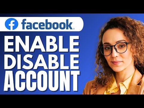 How to Enable and Disabled Account on Facebook (Step by Step Tutorial)