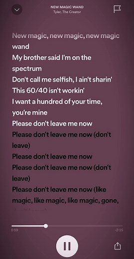 new magic wand - tyler, the creator #tylerthecreator #fyp #foryoupage #audio #songlyrics #lyrics #song #nightcore #nightcoreaudio #fy #sound #spedupsongs #soundstousewhenfeelingpretty #soundstouse #audiostousewhenyoufeelpretty #audiostouse #nightcoresongs__0