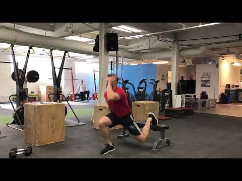EXPLOSIVE BULGARIAN SPLIT SQUAT (W/ STRIDE)