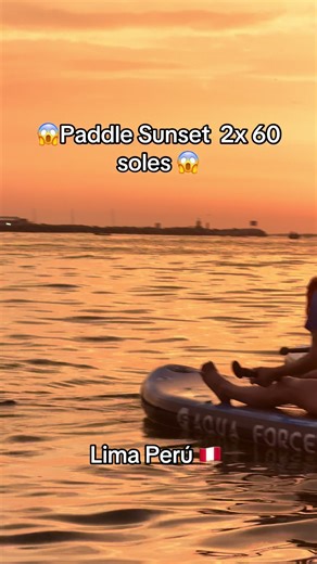 Paddle Sunset en Lima: Experiencia Única por 60 Soles