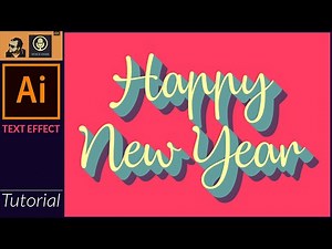 How to Create Text effect & Save as Style for reuse | Tutorial