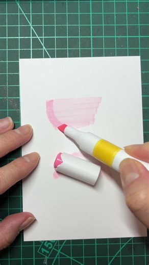 Oddly satisfying pink marker ASMR