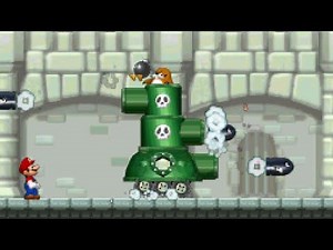 New Super Mario Bros DS Walkthrouh - Part 6 - World 6