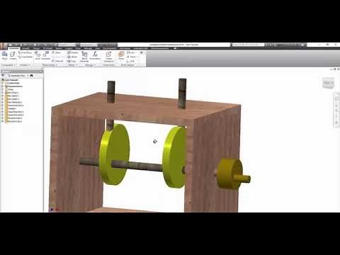 Autodesk Inventor Cam Follower Project Tutorial **PLEASE SUBSCRIBE**
