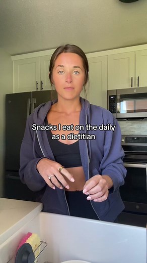 Snacks I eat daily as a dietitian, proritizng protein and fiber always... | healthy snacks