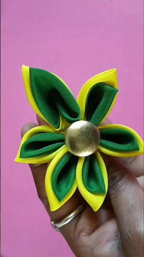 #Fabric flower | #Simple Fabric | #Beautiful Flower