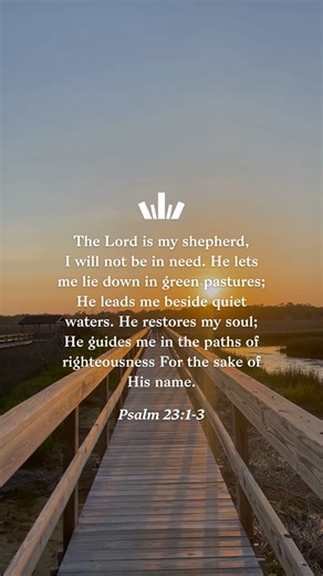 7.9K views · 163 reactions | In Psalm 23, David acknowledges the...