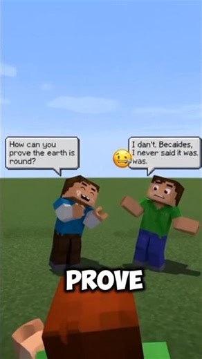 Minecraft Teacher Proves Earth Isn't Round?