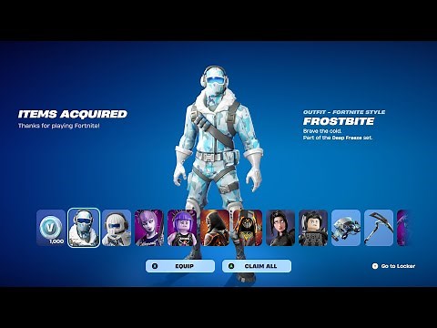 Redeeming Darkfire & Ice Bundle in Fortnite