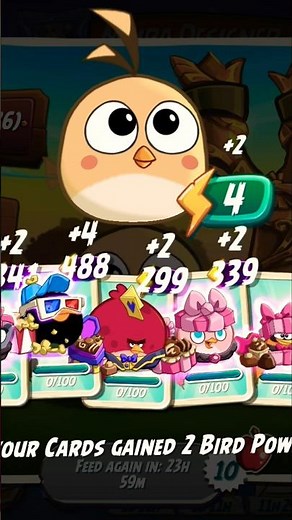 Angry Birds 2 Hatchling Bird - Monza 💕 - Hatchling level 3 upgrade 🤩