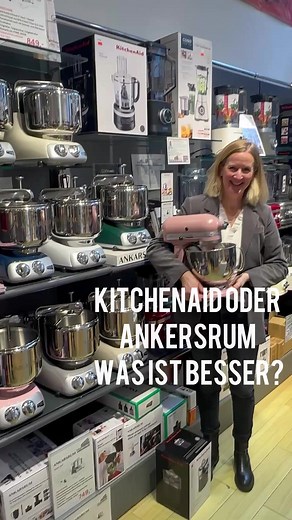 KitchenAid vs. Ankarsrum: Live Vergleich im bunten Haus