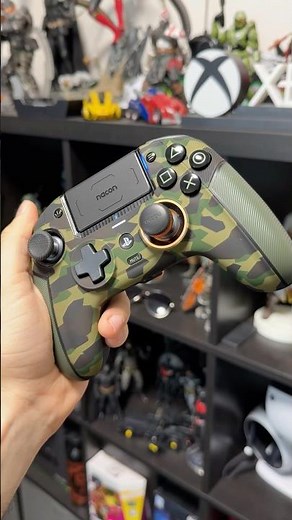 A PS5 controller with an Xbox-like layout