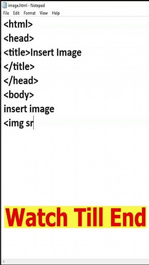 html me image kaise lagaye | How to insert Image in html #html #shortsvideo #trending