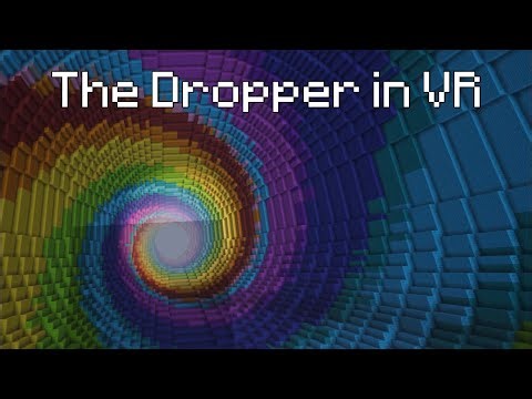 Minecraft’s Classic Dropper Map… In VR