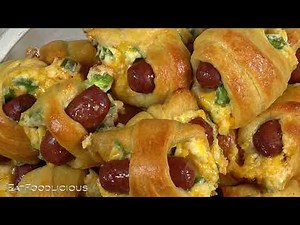 Jalapeño Popper Pigs in a Blanket