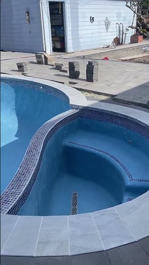 2/4 Installing Pavers Around Pool | Professional Bay Area Deck Paving | San Jose, CA