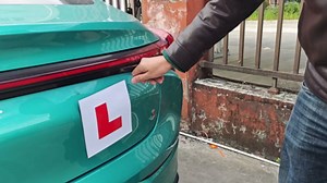 WZCNDID Fully Magnetic Car L Plates, Learning Drivers, Easy to Attach & Remove, Strong Magnetic Backs for Vehicles, Driver Plates Car Magnet Decal Stickers
