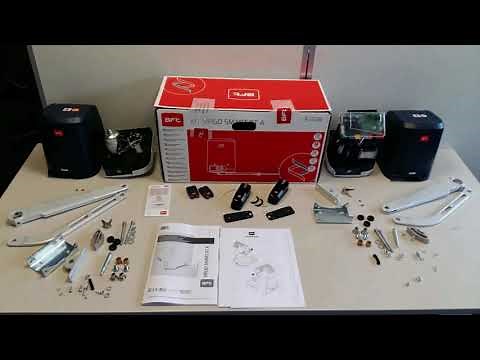 BFT VIRGO SMART BT A20 - распаковка/установка/подключение/настройка