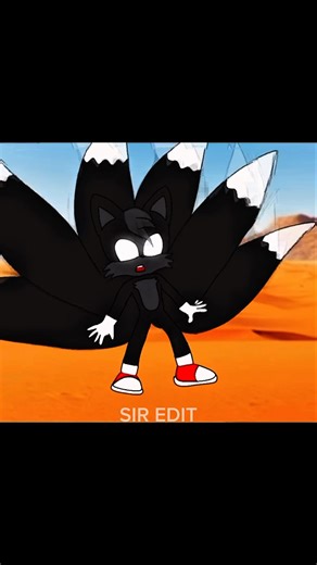 SIX TAILS PART2!💀#tails #sonic #aura #sonicthehedgehog #edit