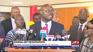 112K views · 4.1K reactions | Ghana-IMF negotiations: Ghanaians must brace for tough times under IMF - Dr Ato Forson. | JoyNews | Facebook