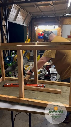 Our grow outs are in a moveable tractor and the other day I mentioned wanting a better setup for them to get out of the elements… and then this weekend, he thought up and built this cute replica of our big coop complete with roosting bars. It’s secured to the tractor itself and is on wheels for easy rolling. Sturdy, cute, and exactly what we needed—because that’s just who he is. ❤️ #whataman #myman #hesthebest #diy #buildityourself #ruralliving #homesteadlife #chickencoop #happyhens #backyardchi