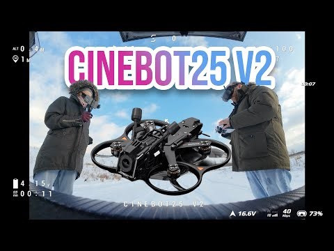 Pierwszy modułowy dron od GEPRC! Cinebot25 V2 DJI O4 PRO FPV ELRS Cinewhoop 2,5"