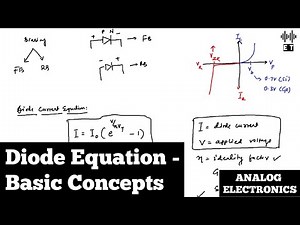 Diode Equation | Basic Concepts | Analog Electronics