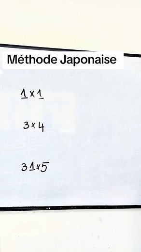 The Japanese Method of Multiplication