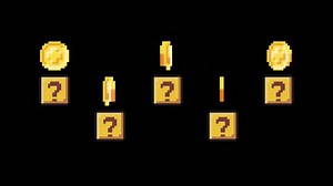 Retro Coins Question Mark Gold Box Stock Footage Video (100% Royalty-free) 3452981653 | Shutterstock