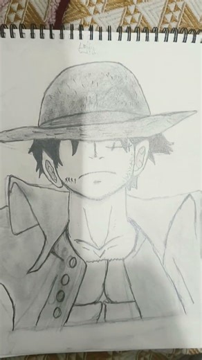 NEW trend luffy drawing from one piece #anime #hackerarts