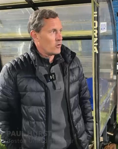 Paul Hurst's return to management at Boston United ended in a 2-1 defeat against Halifax Town. The Pilgrims currently sit 18th in the National League. 🎧Hear more from Paul Hurst and Ken Aboh on the Boston United podcast: bbc.in/BostonUnited | BBC Radio Lincolnshire Sport