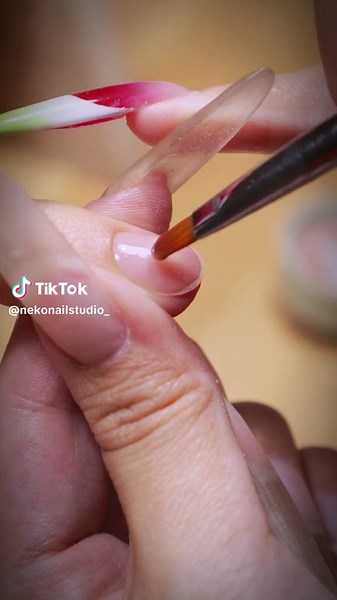 Acrylic Powder! #nailtutorials #fypシ゚viral