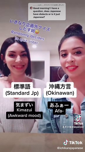 Okinawan vs Standard Japanese Language Comparison