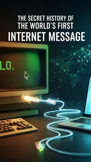 The Secret History of the World’s First Internet Message