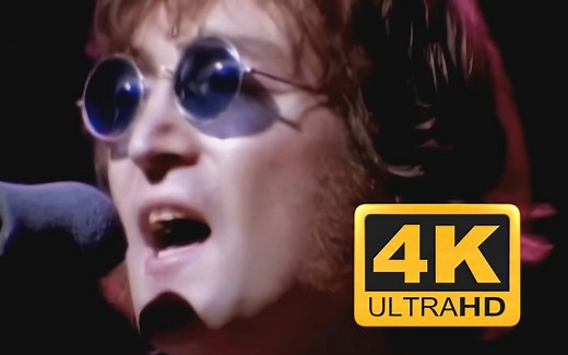 John Lennon - Come Together - MSG 1972 Live 【4K修复】