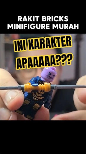 ☝️FULL VIDEO! LANJUT RAKIT BRICKS MINIFIGURES #mainan #unboxing #review #minifigures