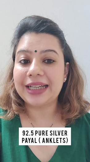 2.2K views | Hey ladies! Check out these gorgeous pure silver anklets from Aahanya. Crafted in 92.5 sterling silver, these trendy yet timeless anklets will add the perfect touch of glam to any outfit. To order WhatsApp on 9667669051 Follow us @Aibaxaahanyajewels#silveranklets #sterlingsilverjewelry #accessories2024 #aahanyajewels #SilverSwag #SilverStyle #SilverGlam | AIBA Premium | Facebook