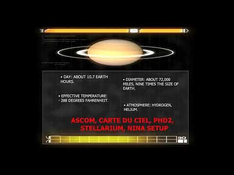 Ascom,Carte du Ceil, PHD2, Stellarium and NINA Setup