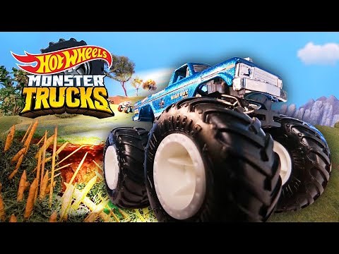 Hot Wheels Monster Trucks Español 😎🏆 ¡LOS DESAFÍOS MÁS EXTREMOS DE CAMP CRUSH E ISLA MONSTER TRUCKS!