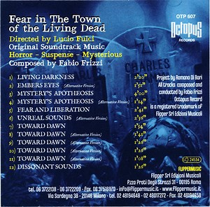 Fabio Frizzi - Fear In The Town Of The Living Dead (Original Soundtrack Music)