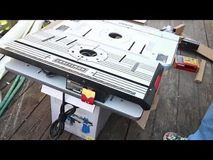 Craftsman vs Kobalt Aluminum Router Table vs. Craftsman MDF Router Tables: A comparison, Part 3/3