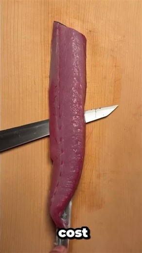 The $5,000 Sushi Knife! #sushi #chefknife #samurai #japan #luxury #facts