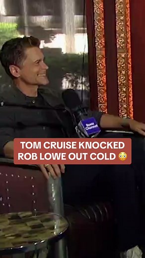 Rob Lowe joined the show and told the story of the time that he and Tom Cruise would box in the hallway of the hotel they were filming ‘The Outsiders’ in, and Tom knocked him out cold 😳 Catch Rob in ‘Unstable’ Season 2 coming to Netflix on August 1. #roblowe #tomcruise #theoutsiders