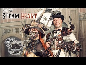 SteamHeart by Jeff Mougenot (bodypainting & show) with Frederica Lolly à Erotix Mons