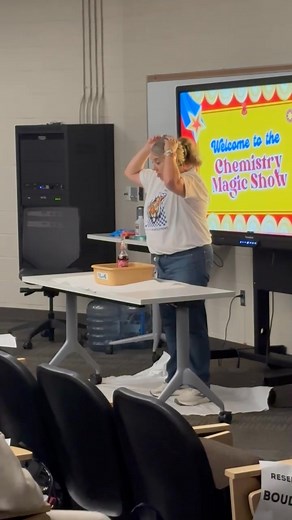 4.3K views · 82 reactions | There were wide eyes and a lot of WOWS today in 7th grade Science. We love seeing hands on learning at it's fizziest! Thanks to our amazing Science team for making learning about chemical reactions unforgettable (and a little messy)! #scienceiscool #salyardsscience #FutureScientists | Salyards Middle School | Facebook