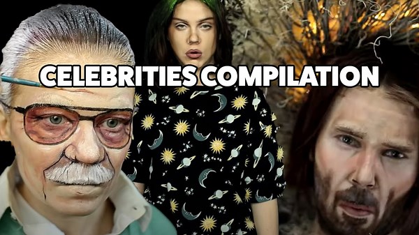 "Unbelievable Celebrity Makeup Transformations: Billie, Stan, Keanu"