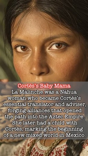 Cortes and La Malinche had a son…one of the first Mestizo’s in the new world #history | Incredible History