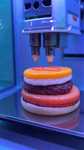 😱 2050 Mein Burger 3D Print Ho Raha Hai | Future Food Reality 🍔🖨️